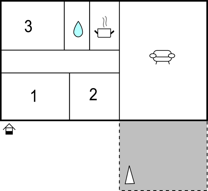 Feriehuse - Krnica , Kroatien - CIO376 