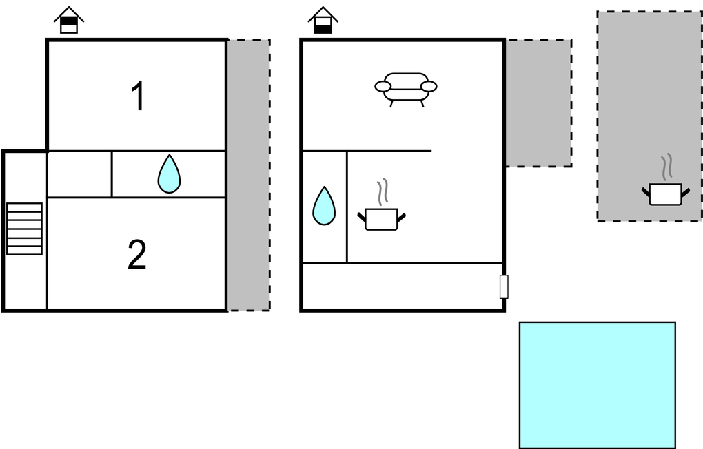 Feriehus - Duga Uvala-Peruski , Kroatia - CIO001 