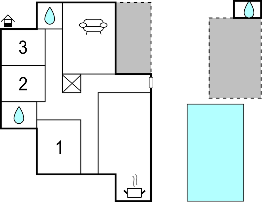 Feriehus - Krnica-Rakalj , Kroatia - CIO008 
