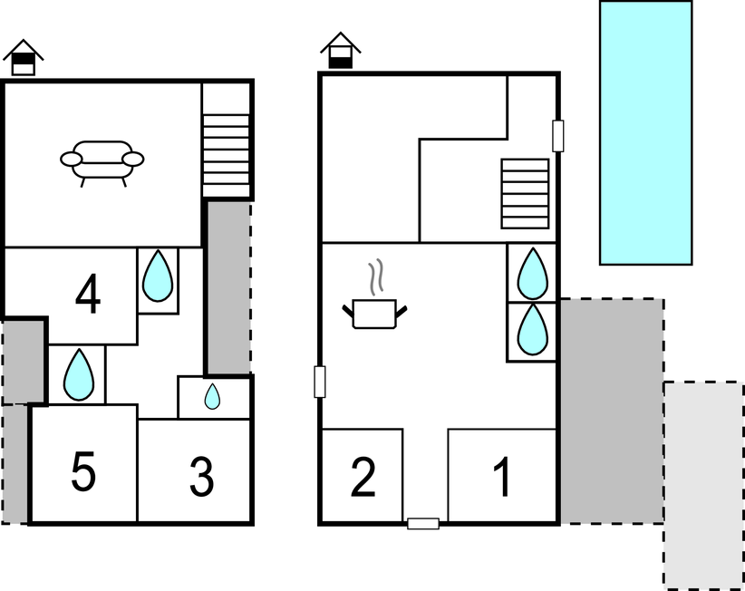 Feriehuse - Duga Uvala-Pavicini , Kroatien - CIO123 