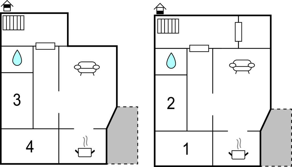 Feriehuse - Labin-Vinez , Kroatien - CIO178 