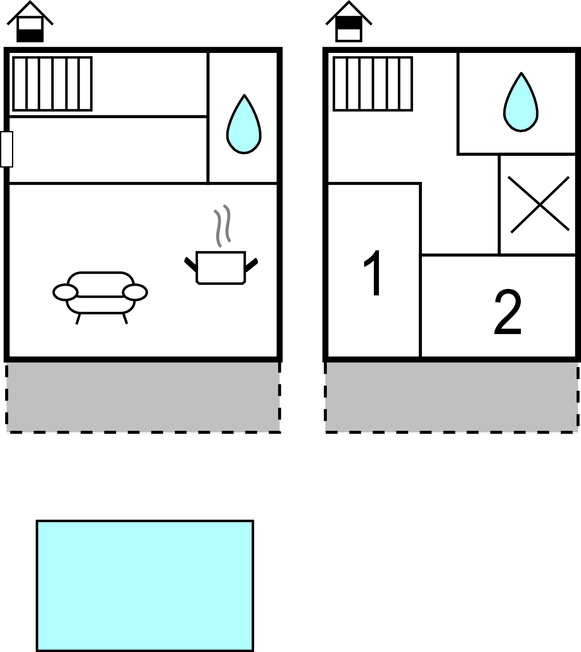 Feriehuse - Labin-Vrecari , Kroatien - CIO181 