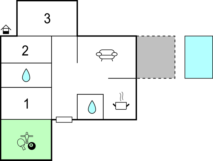 Feriehuse - Pula-Marcana , Kroatien - CIO224 