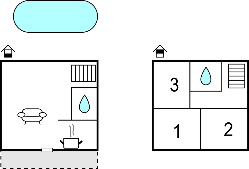 Semesterhus - Duga Uvala-Artici , Kroatien - CIO225 