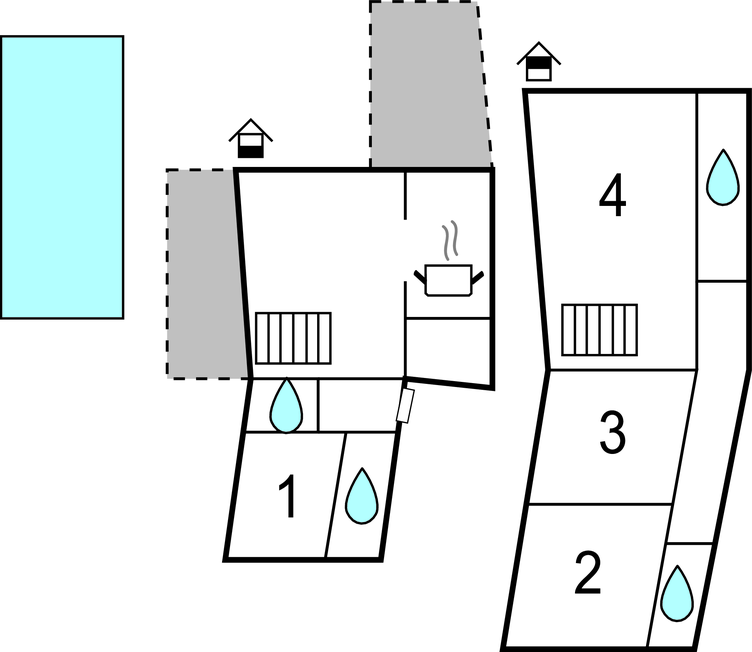 Feriehus - Duga Uvala-Peruski , Kroatia - CIO248 