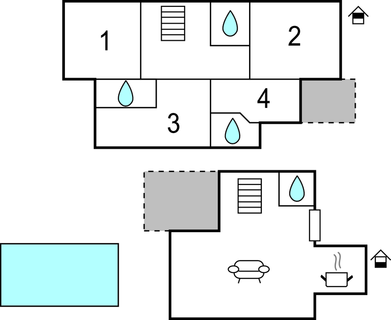 Feriehuse - Duga Uvala-Segotici , Kroatien - CIO305 