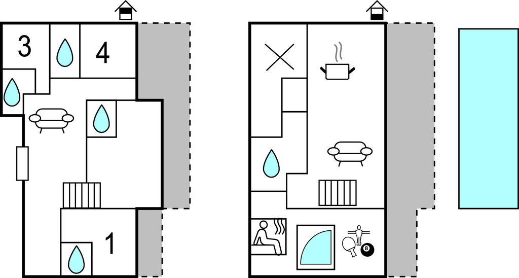 Feriehuse - Labin-Martinski , Kroatien - CIO381 