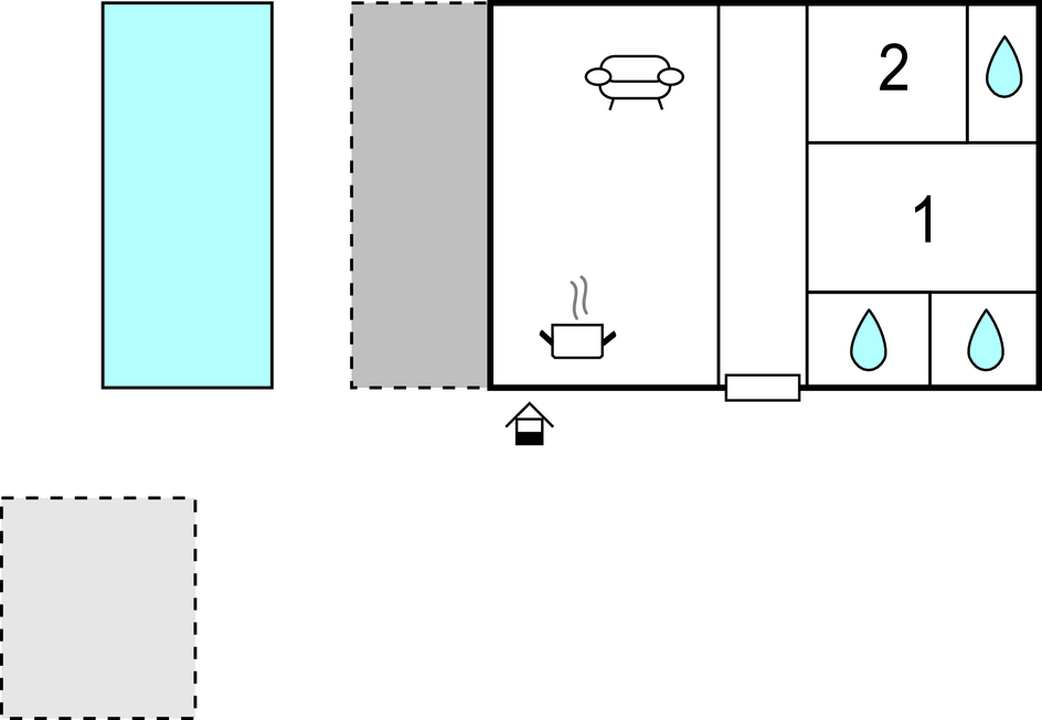 Feriehuse - Krnica - Belavici , Kroatien - CIO462 
