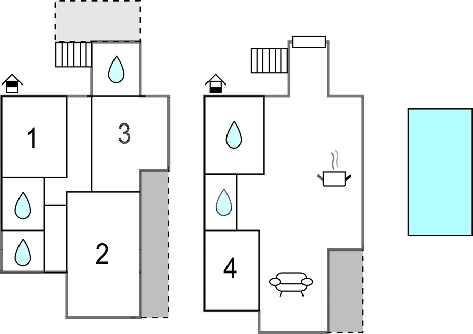 Feriehuse - Labin - Nedescina , Kroatien - CIO610 