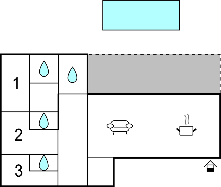 Ferienhaeuser - Duga uvala- Kavran , Kroatien - CIO496 