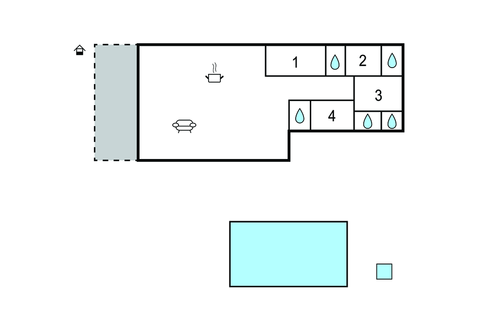 Feriehuse - Duga Uvala-Mali Vareski , Kroatien - CIO608 