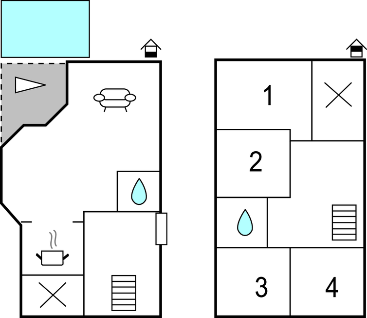 Feriehuse - Pula-Sikici , Kroatien - CIP508 