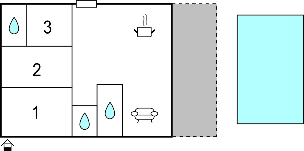 Semesterhus - Pula-Skatari , Kroatien - CIP706 