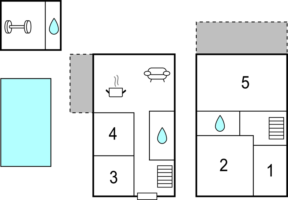 Feriehuse - Pula-Galizana , Kroatien - CIR596 