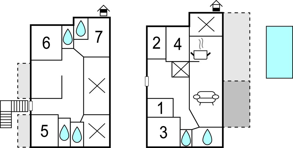 Feriehus - Umag-Kaldanija , Kroatia - CIU288 