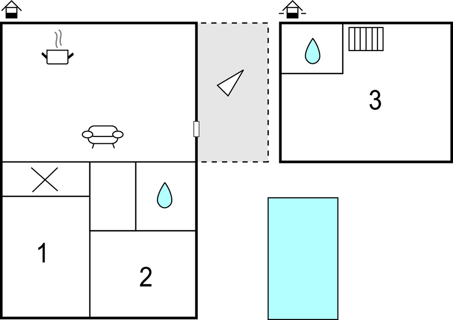 Feriehuse - Crikvenica-Krasica , Kroatien - CKA013 