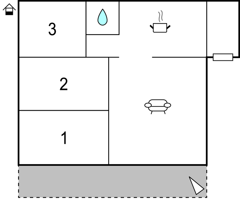 Ferienwohnung - Crikvenica-Grizane , Kroatien - CKA014 