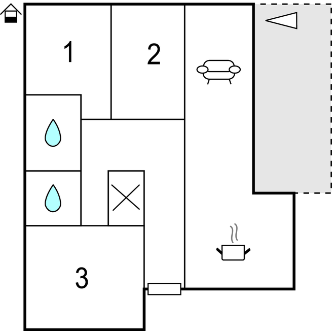 Ferienwohnung - Crikvenica-Smrika , Kroatien - CKA122 