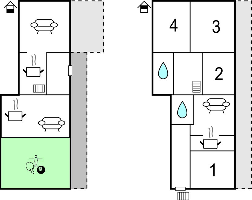 Feriehuse - Crikvenica-Krizisce , Kroatien - CKA130 