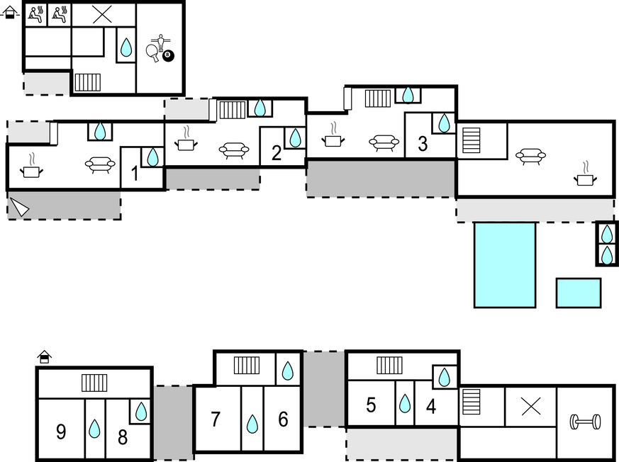 Ferienhaus - Crikvenica-Grizane , Kroatien - CKA278 