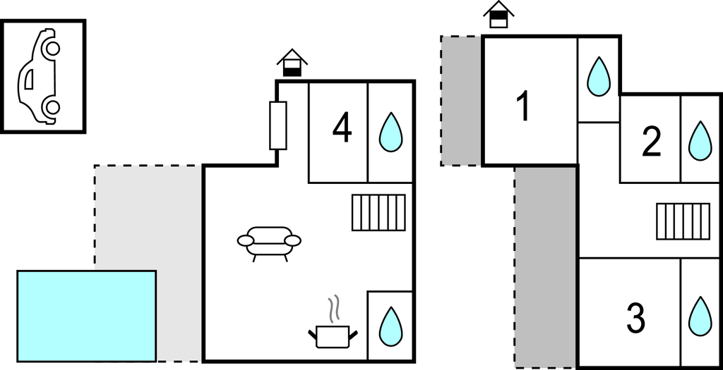 Ferienhaus - Crikvenica - Dramalj , Kroatien - CKA350 