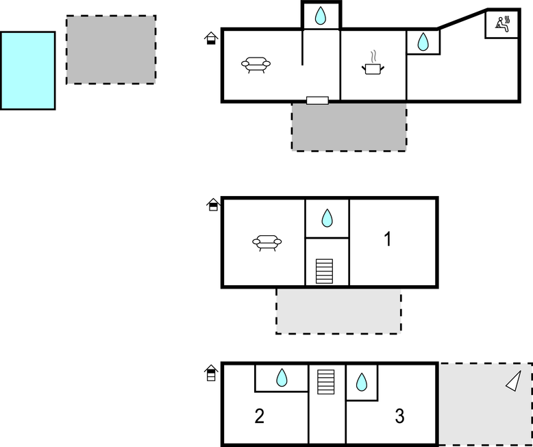 Semesterhus - Crikvenica-Tribalj , Kroatien - CKA373 