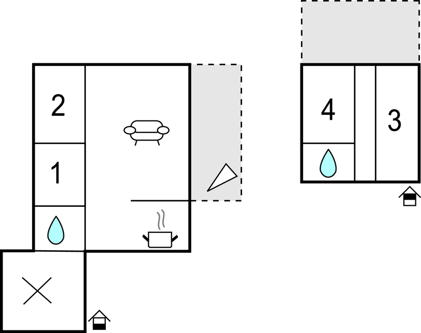 Feriehuse - Crikvenica - Drivenik , Kroatien - CKA374 