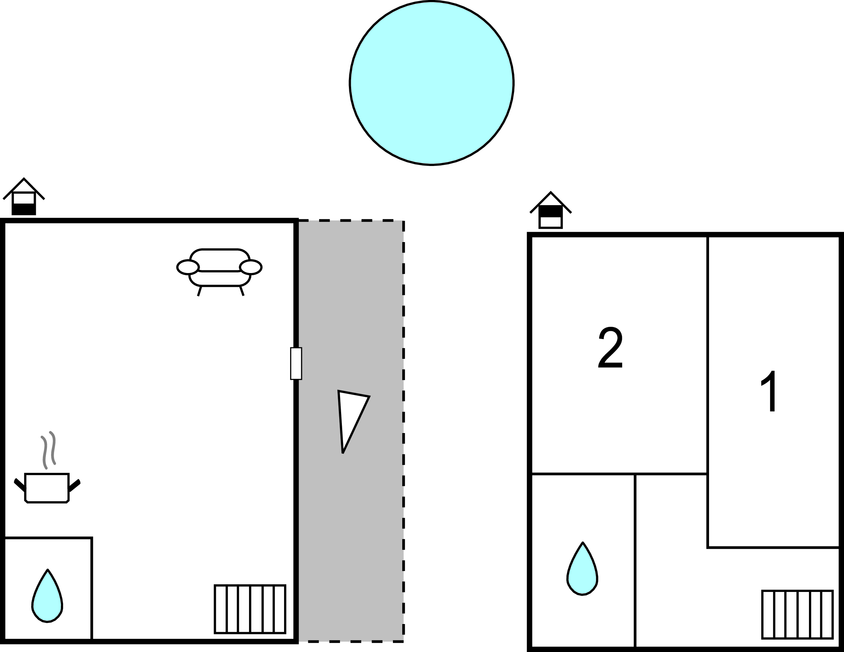 Ferienhaus - Crikvenica-Krizisce , Kroatien - CKA077 
