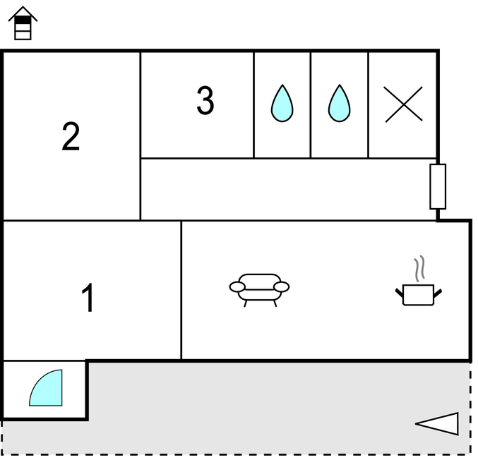 Lejlighed - Crikvenica , Kroatien - CKA151 