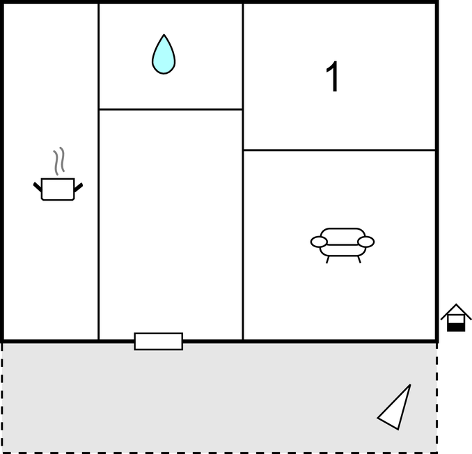 Feriehus - Crikvenica-Urinj , Kroatia - CKA387 