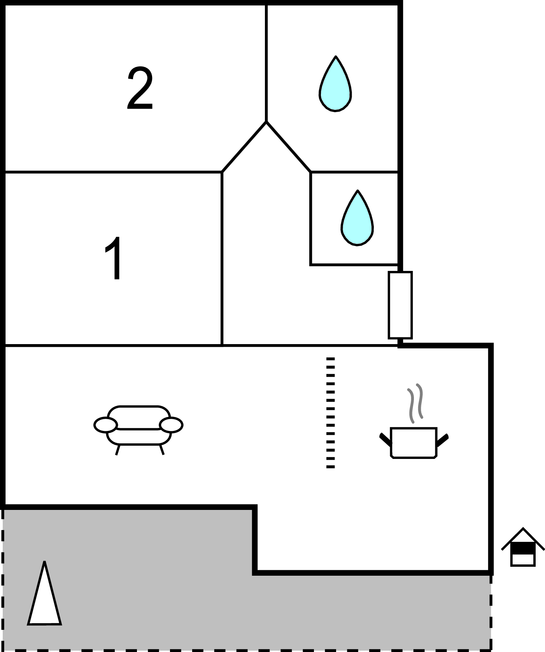 Lejlighed - Crikvenica-Kostrena , Kroatien - CKA395 