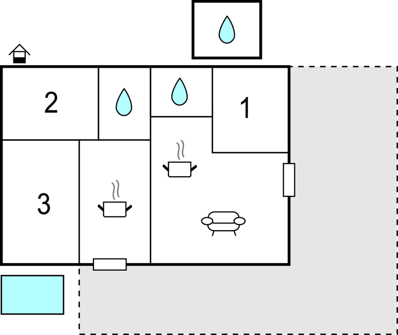 Ferienhaus - Crikvenica-Ostro , Kroatien - CKA443 