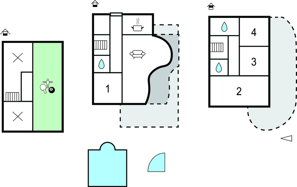 Ferienhaeuser - Crikvenica , Kroatien - CKA481 