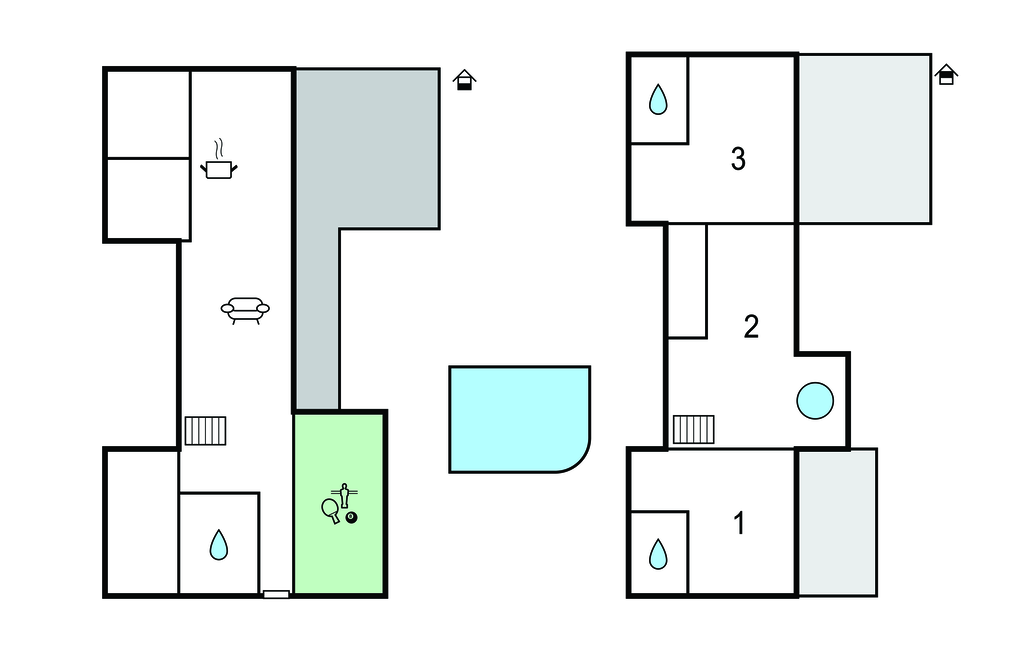 Feriehuse - Crikvenica-Smrika , Kroatien - CKA557 