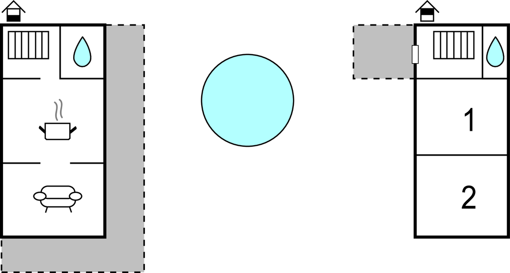Semesterhus - Plitvicka jezera-Plaski , Kroatien - CKB275 
