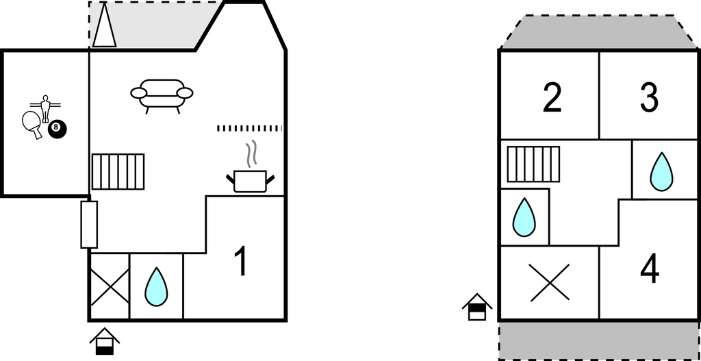 Feriehuse - Gorski Kotar-Fuzine , Kroatien - CKB377 