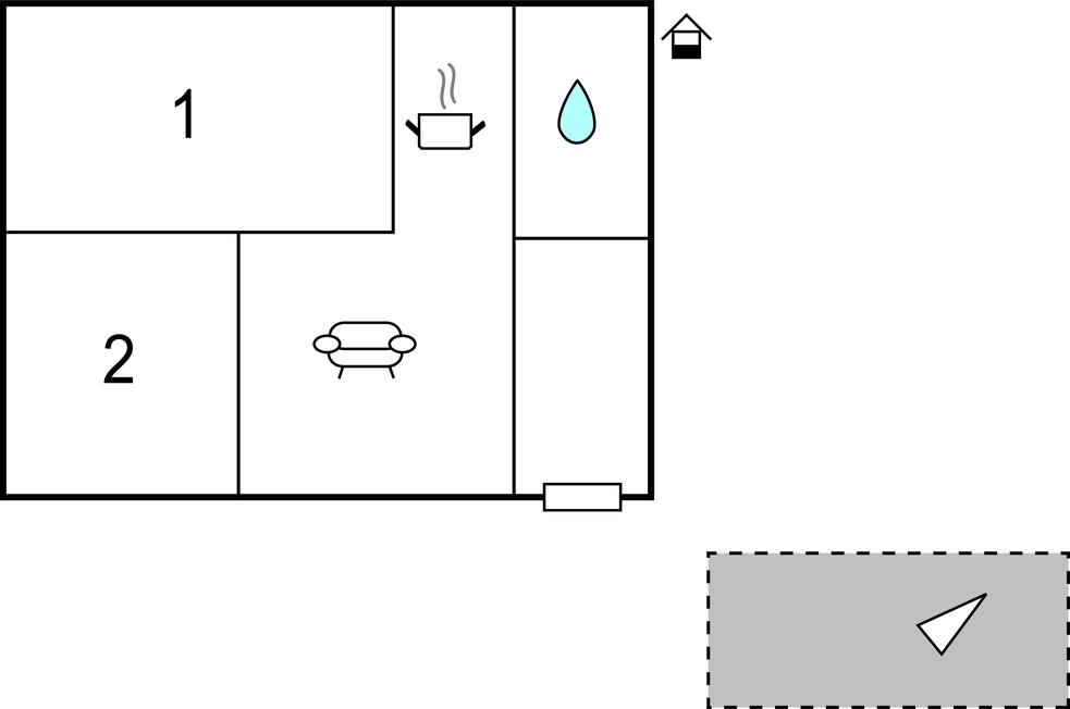 Semesterhus - Gorski Kotar-Bosiljevo , Kroatien - CKB119 