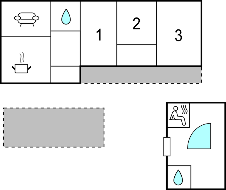 Ferienhaus - Gorski Kotar-Severin na Kupi , Kroatien - CKB279 