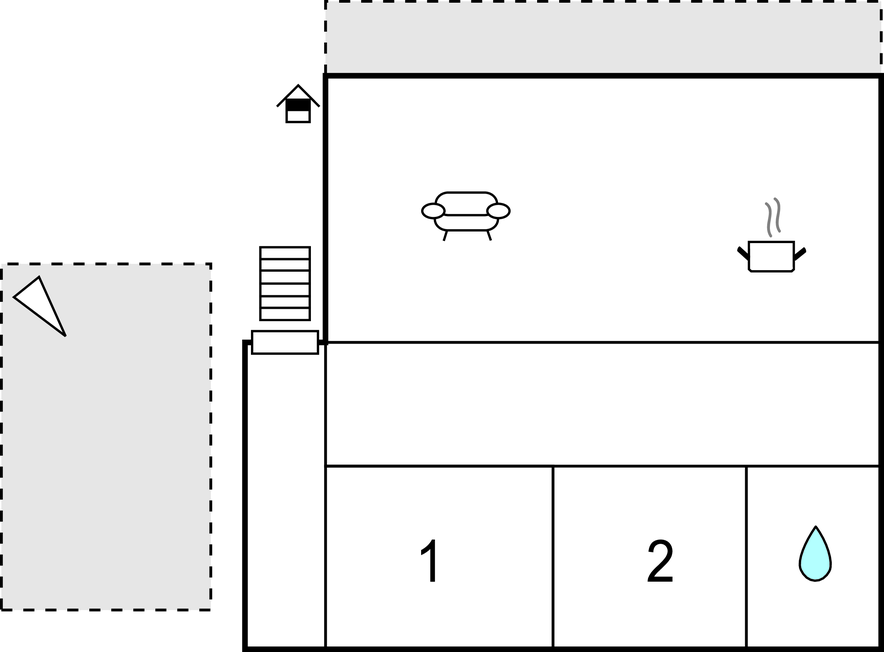 Ferienhaus - Gorski Kotar - Lic , Kroatien - CKB332 