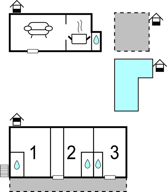 Feriehus - Crikvenica-Tribalj , Kroatia - CKC082 