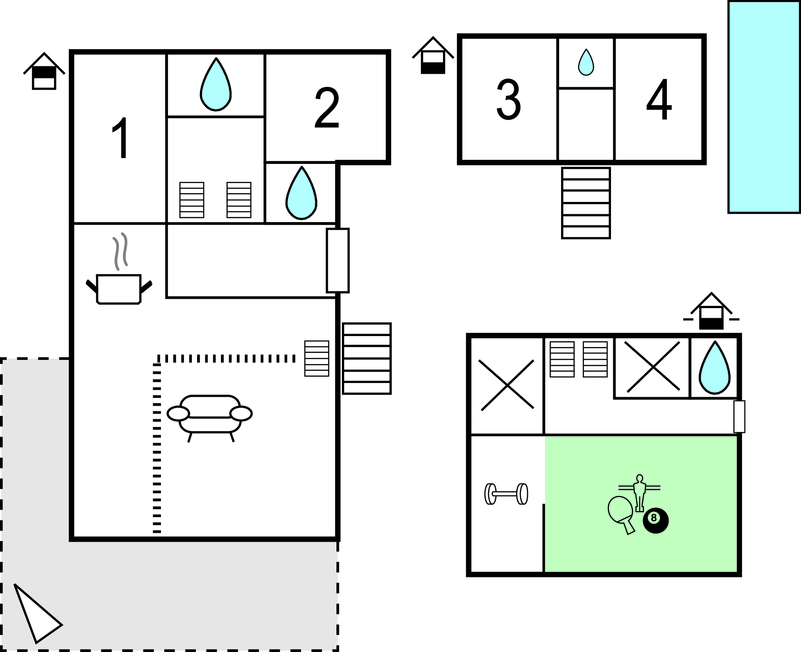 Feriehuse - Crikvenica-Dramalj , Kroatien - CKC639 