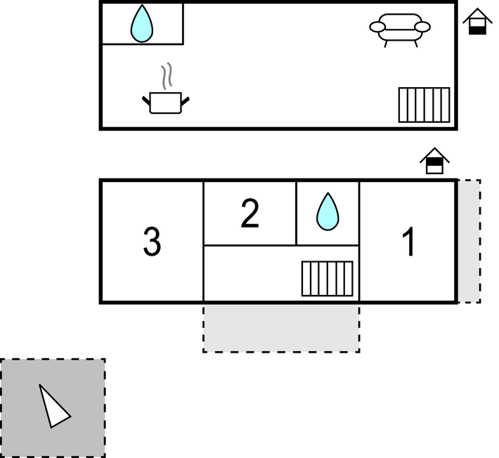 Feriehus - Crikvenica-Praputnjak , Kroatia - CKC725 