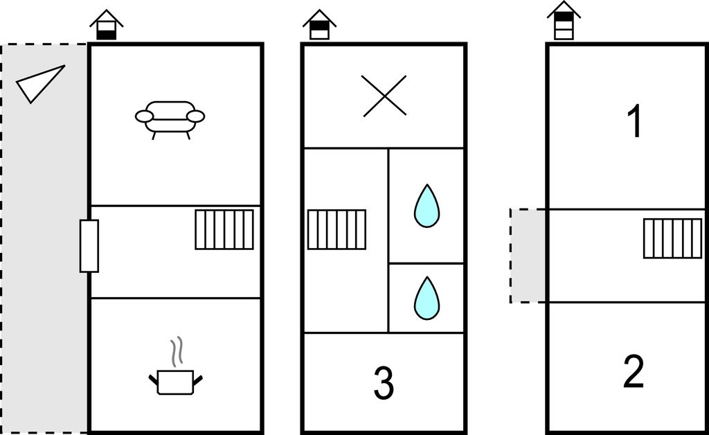 Ferienhaus - Crikvenica-Jadranovo , Kroatien - CKC727 