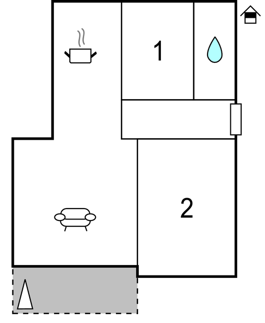 Lejlighed - Crikvenica , Kroatien - CKC807 