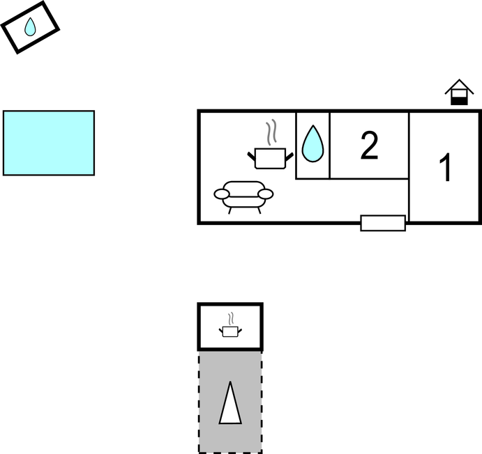 Ferienhaus - Crikvenica-Smrika , Kroatien - CKC834 