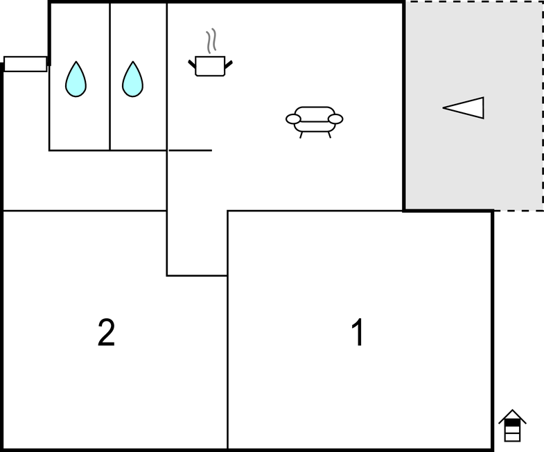 Lejlighed - Crikvenica-Kostelj , Kroatien - CKC403 