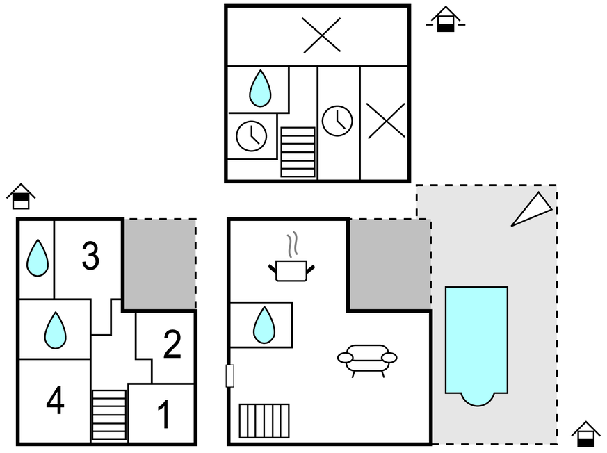 Semesterhus - Crikvenica , Kroatien - CKC690 