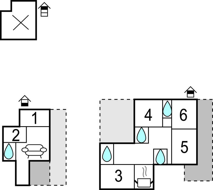Feriehuse - Crikvenica-Jadranovo , Kroatien - CKC841 