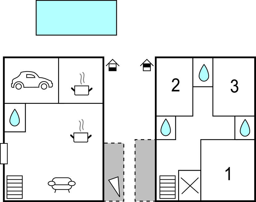 Kuća-za-odmor - Pag-Novalja , Hrvatska - CKD017 