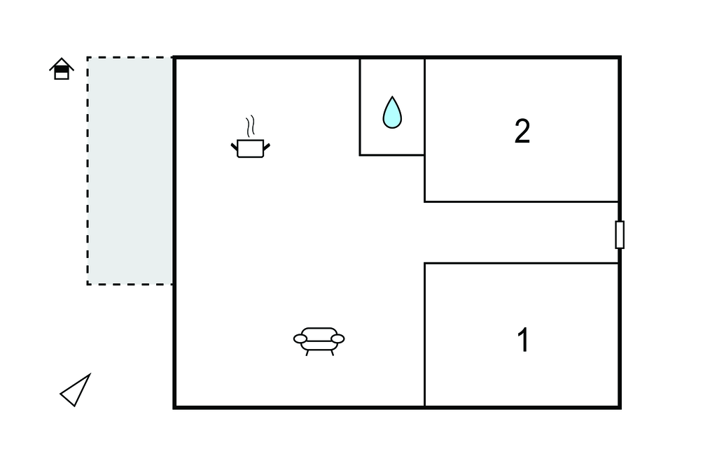 
Holiday rental - Pag - Metajna , Croatia - CKD050 